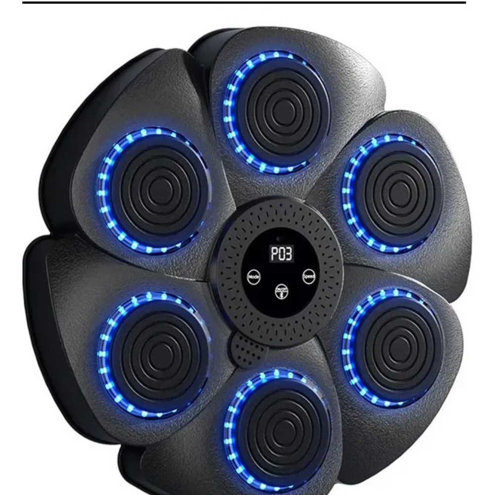 Máquina De Boxe Musical Bluetooth E Cabo Led + Co