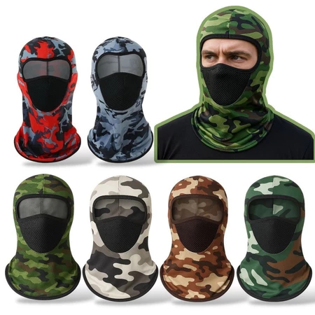 Bandana Máscara Proteção UV50+ Ciclismo Pesca M