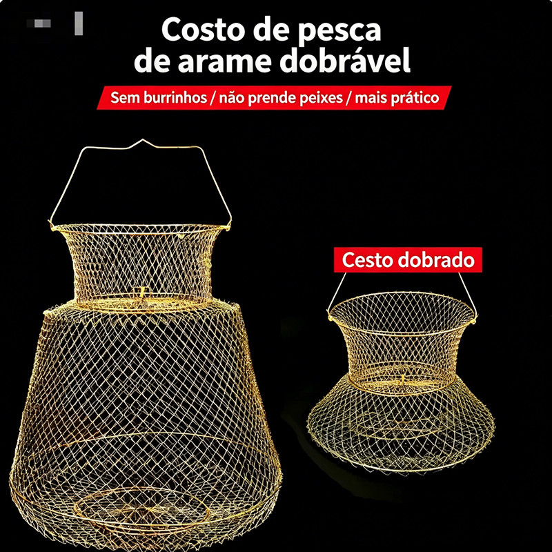 Sambura De Arame Galvanizado P/ isca viva pesca pe
