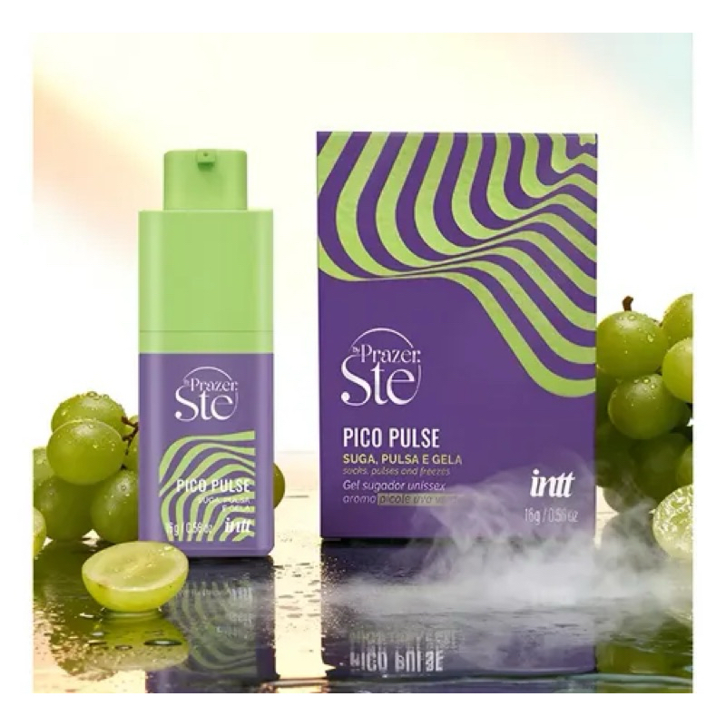 Pico Pulse Gel Sugador Líquido picolé de uva ver