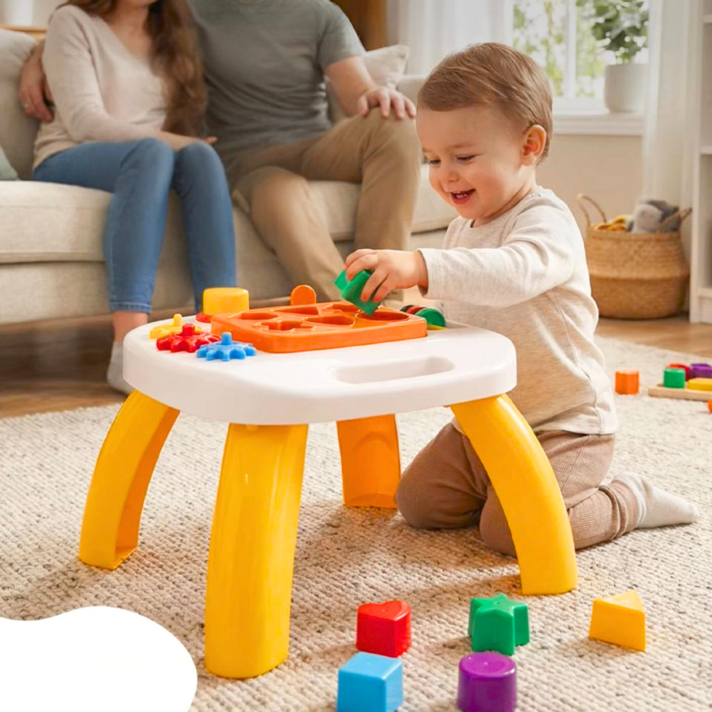 Mesa Mesinha Didática Sensorial de Aprendizado In