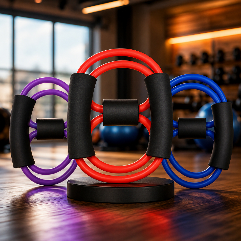 Elástico Extensor Treino Fitness em 8 EVA Academi