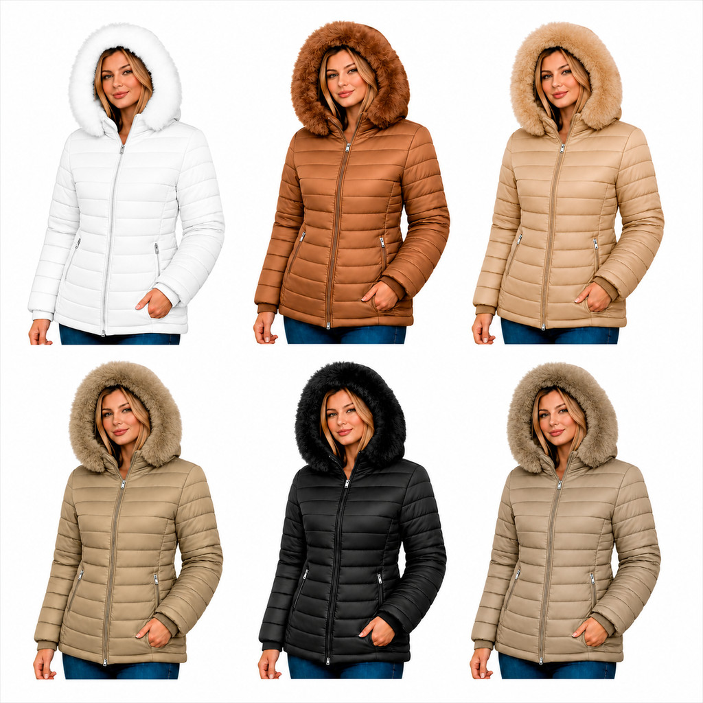Jaqueta Bobojaco Feminina Puffer Impermeável Inve