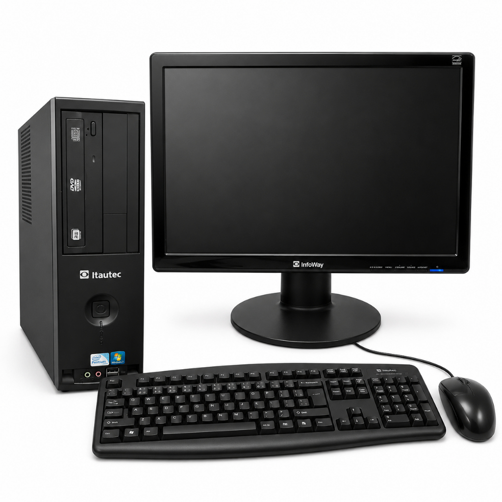 Computadores Completos (KIT COM MONITOR TECLADO e 