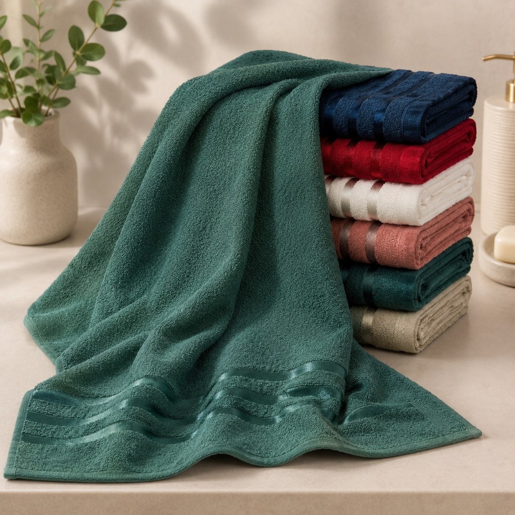 Toalha de Banho Ônix Premium 62x132cm 100% Algod�