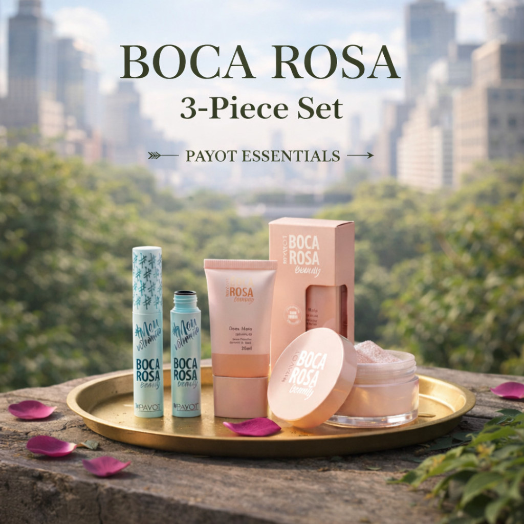 Kit 3 Peças Boca Rosa Beauty Payot Base Alta Cobe