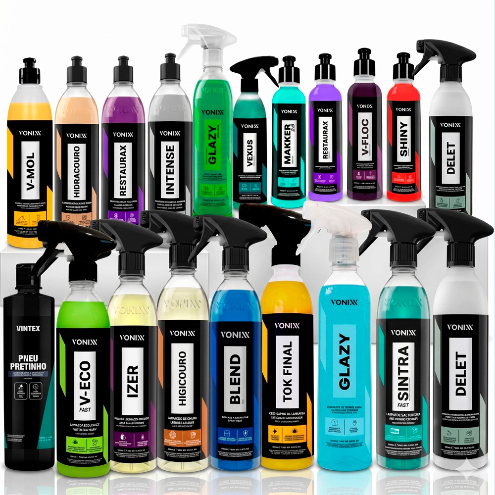 Vonixx Monte seu Kit Vmol Vfloc Pretinho Restaurax