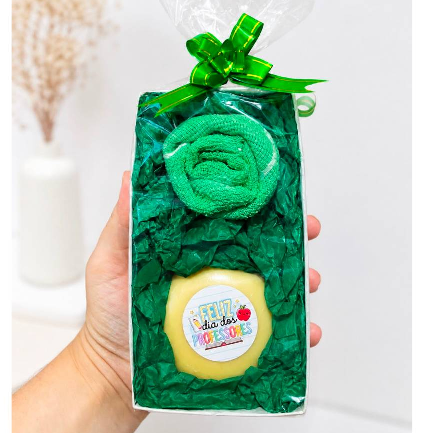 Kit Presente Sabonete e Toalhinha | Dia das Mães,