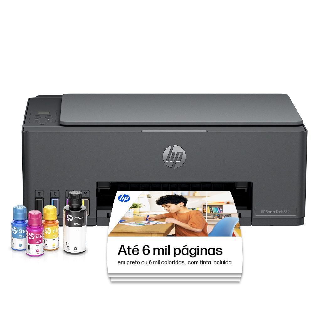 Impressora Multifuncional HP Smart Tank 584 All-in
