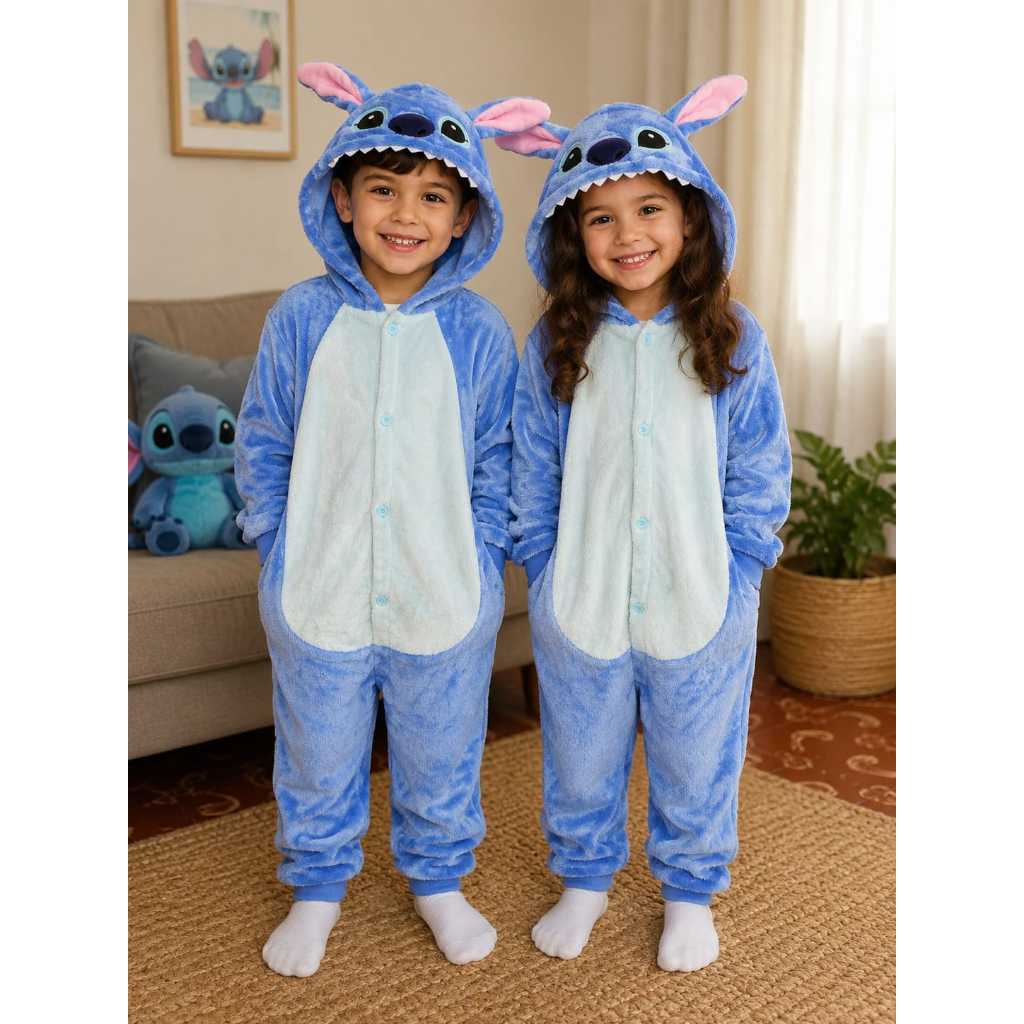PROMOÇÃO Pijamas Kigurumis Macacão Fantasia Inf