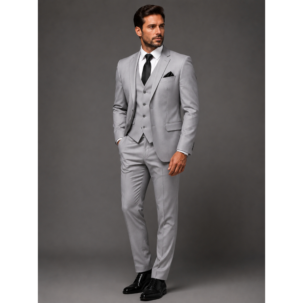 TERNO SOCIAL MASCULINO COMPLETO SLIM MORDENO P CAS