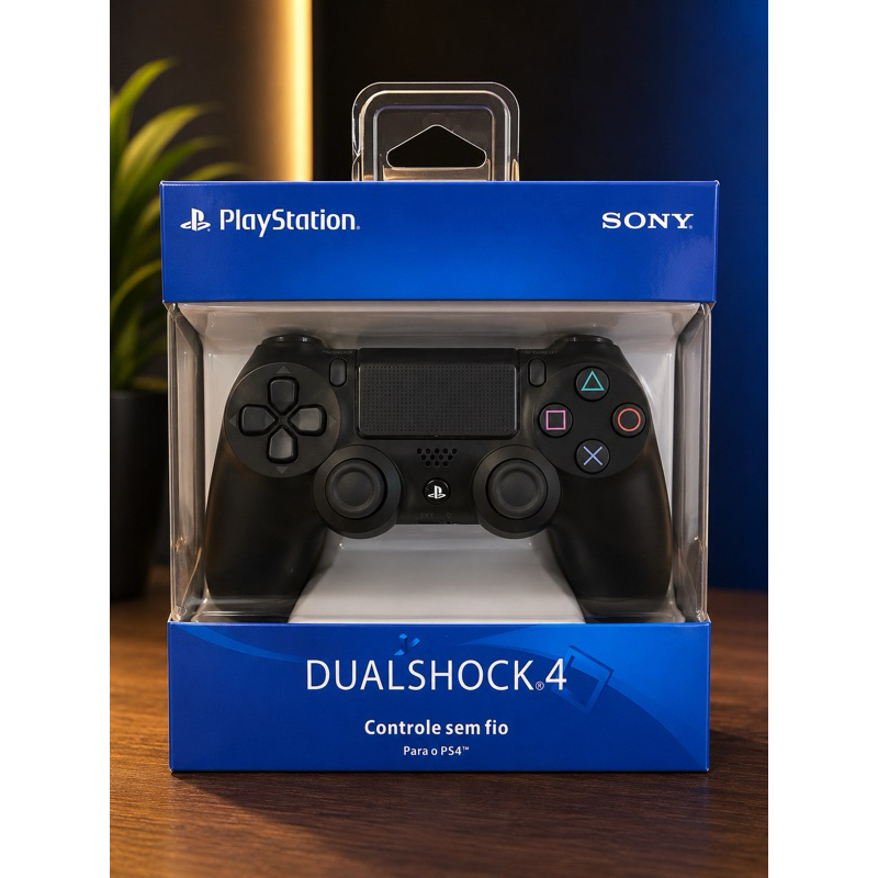 Controle PS4 DualShock 4 Sem Fio Bluetooth Joystic