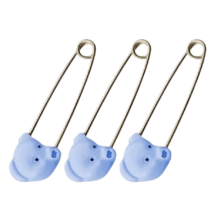 ALFINETES PARA FRALDA – 3 UNIDADES – L