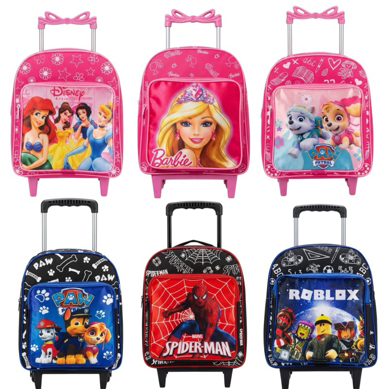 Mochila Infantil Escolar com Rodinhas : Resistente