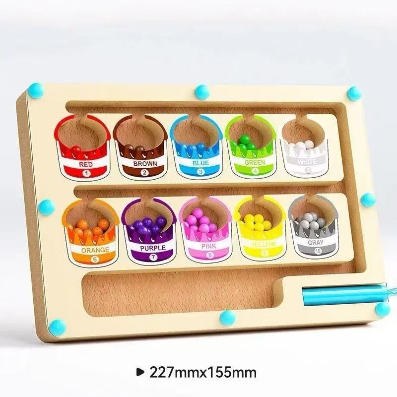 Brinquedo Educativo Montessori Labirinto Magnétic