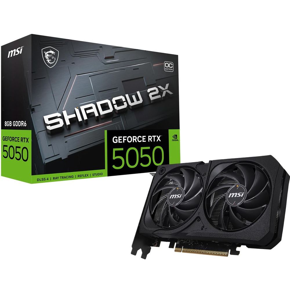 Placa de Vídeo NVIDIA GeForce MSI RTX5050 8GB Sha