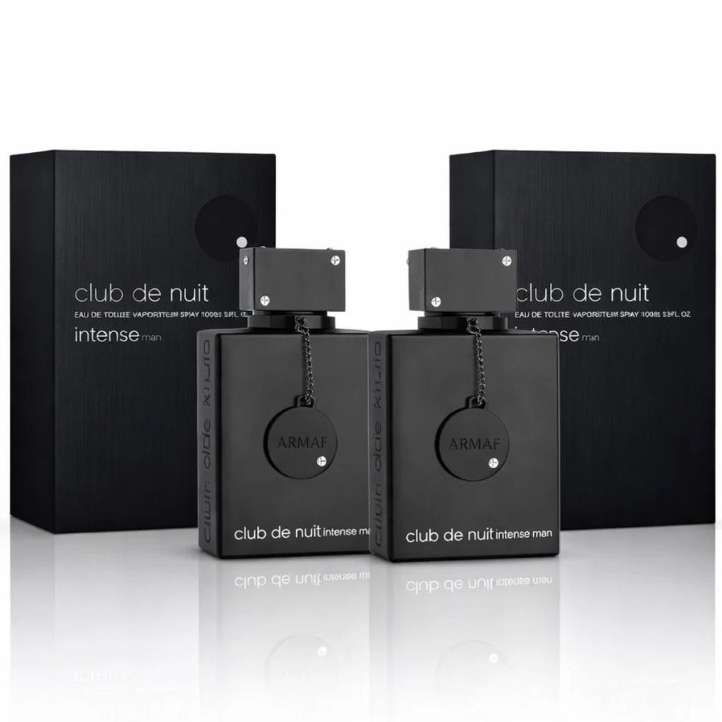 Kit Perfume Árabe Masculino Club de Nuit 2 Unidad