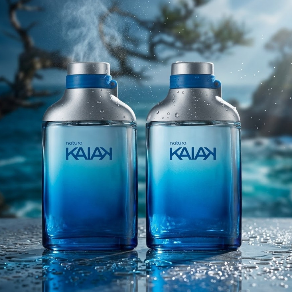 Kit De 1 Ou 2 Perfumes Kayak Masculino 100ml Fresc