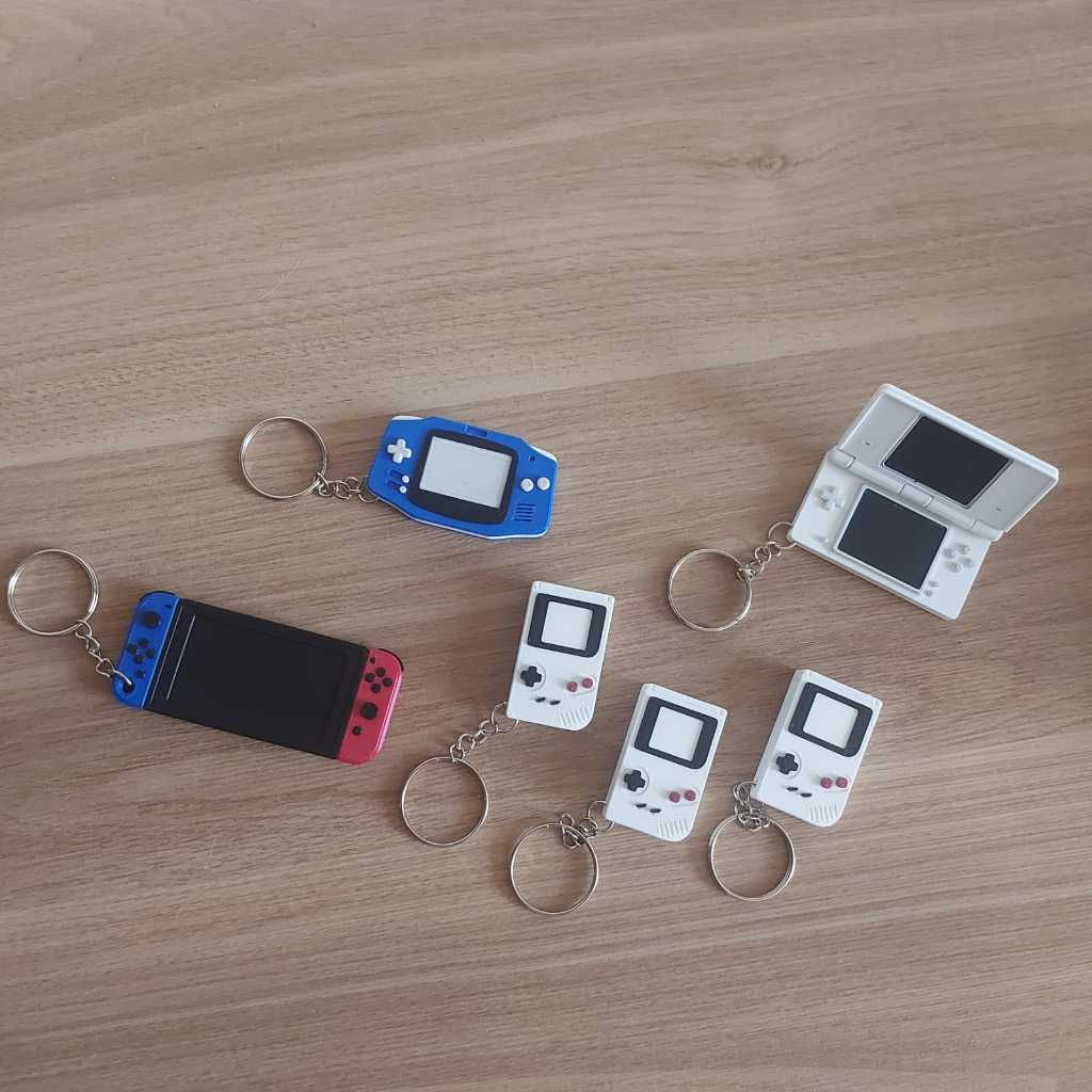 Chaveiro Game Boy Retrô Miniatura/Game Boy Advanc