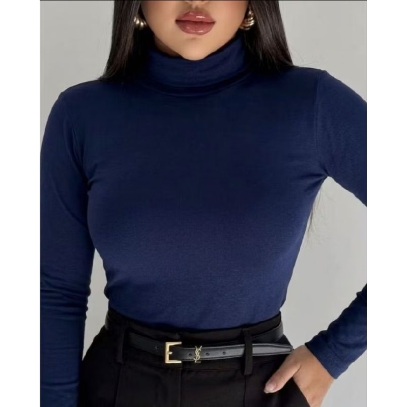 Blusa Cacharrel Feminina Manga Segunda Pele Suplex