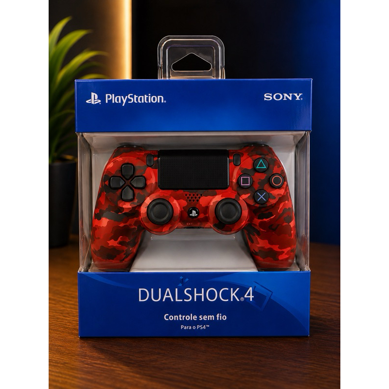 Controle PS4 DualShock 4 Sem Fio Bluetooth Joystic