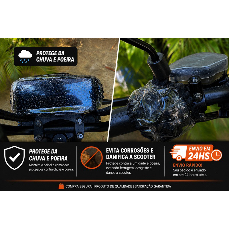 Kit Capa Protetora para Scooter Elétrica  Proteç