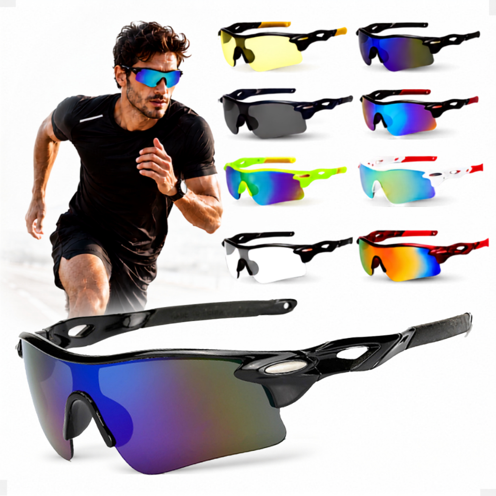 Óculos de Sol Masculino Feminino Corrida Ciclismo