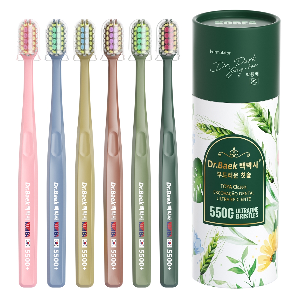 Dr.Baek Escova de Dente Deep Cleaning Pacote 5500+