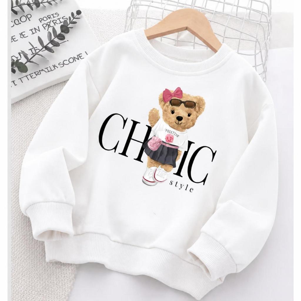 Blusa de Frio 2 ao 16 Menina Infantil Moletom Quen