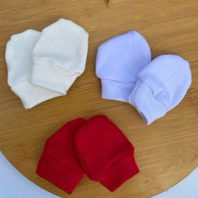 Kit 3 Pares Luvinhas Para Bebê Recém Nascido Tec