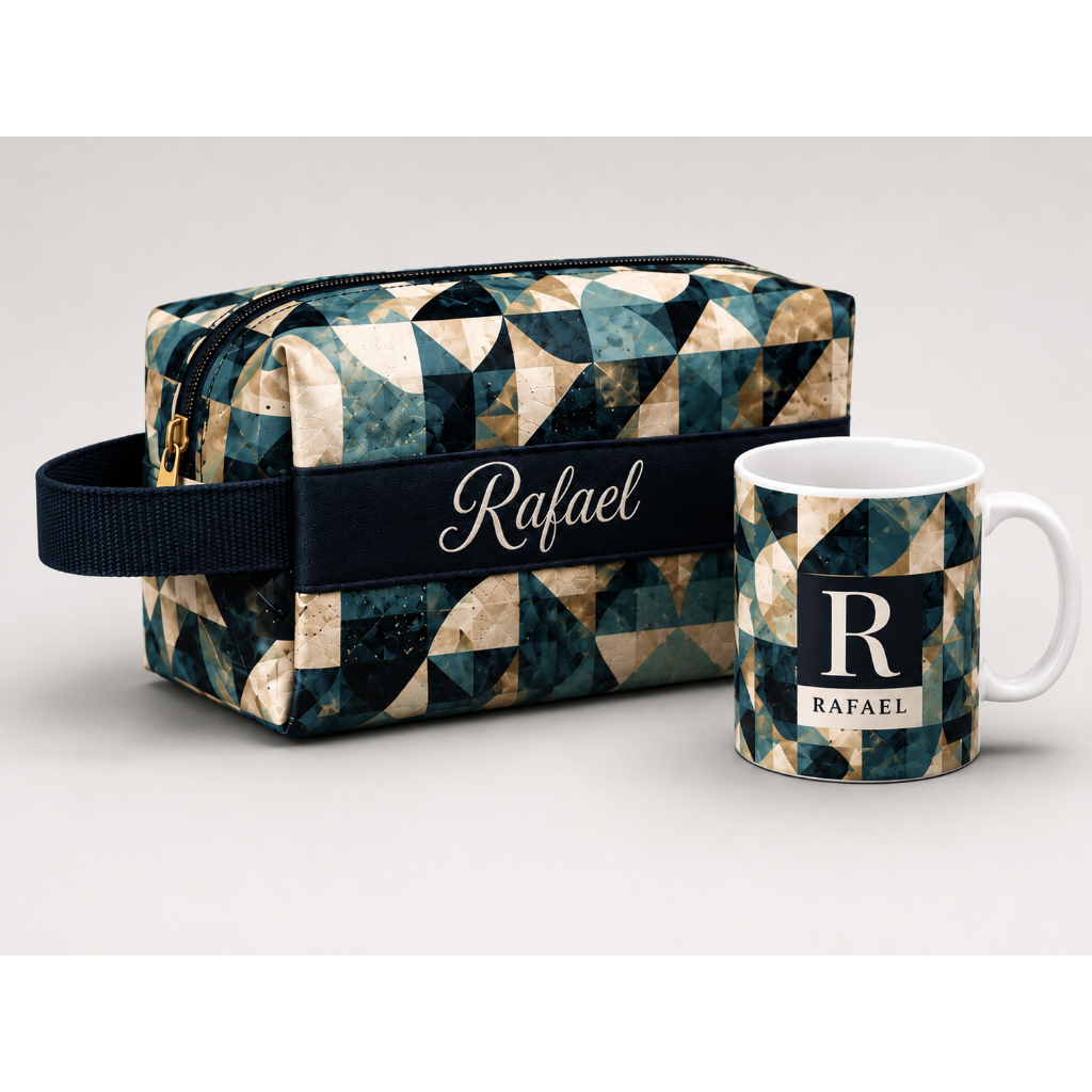 Kit Masculino Personalizado Dia dos Pais com Canec