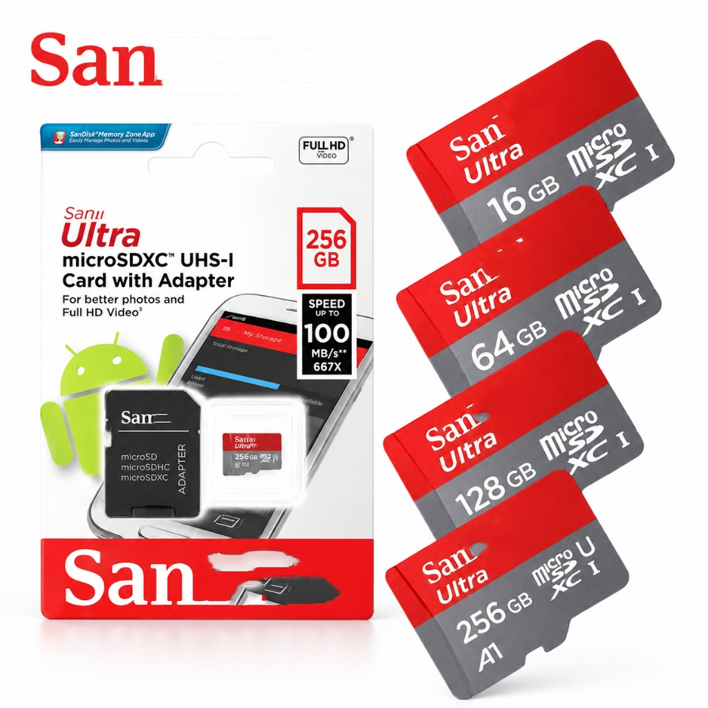 Cartão De Memória Micro Sd 128GB Classe 10 Ultra