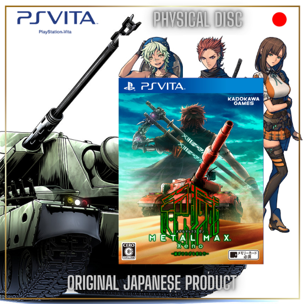METAL MAX XENO PSVITA – Edição Original Ja