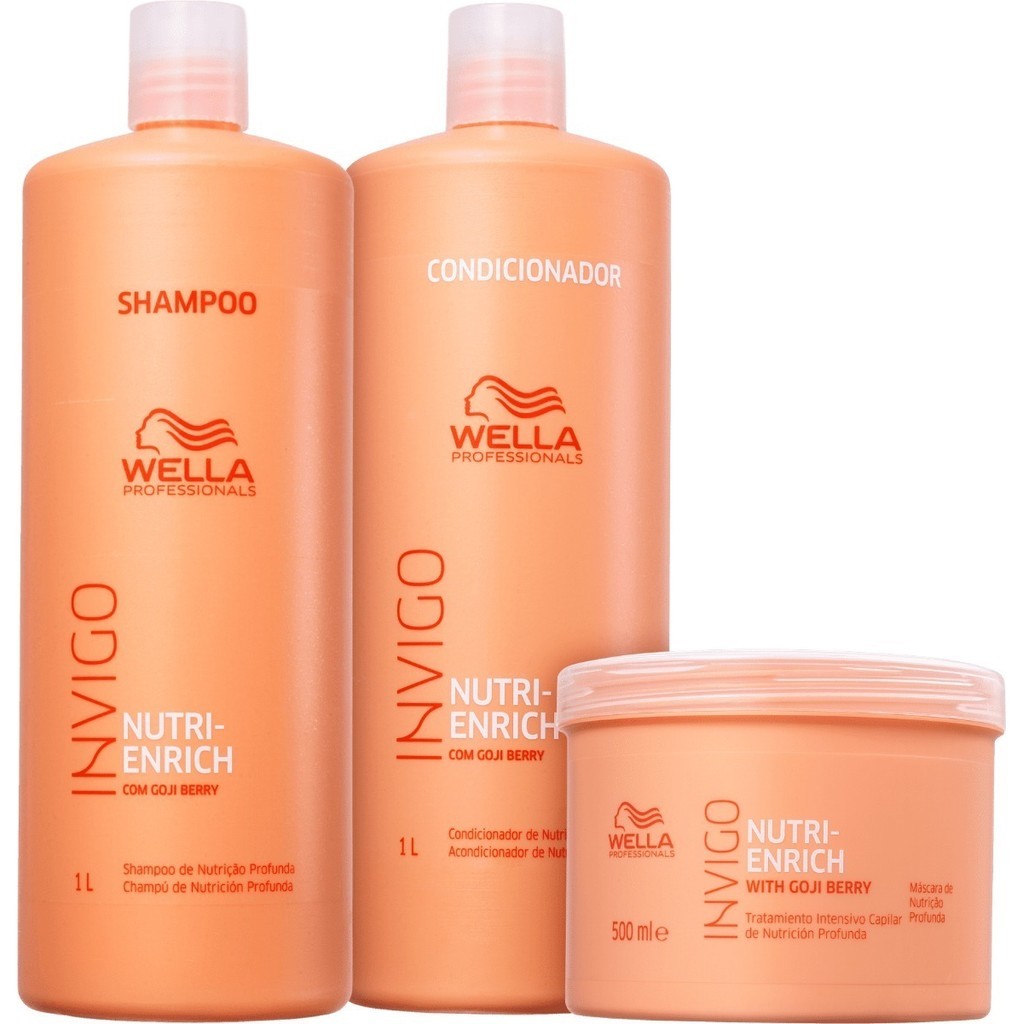 Kit Wella Invigo Nutri Enrich (3 Produtos) Origina
