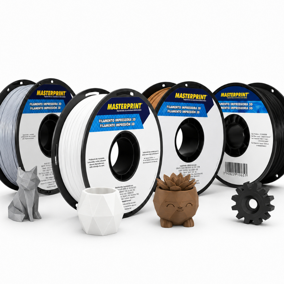 Filamento 3D PLA PETG Hyper Speed MasterPrint 1kg 