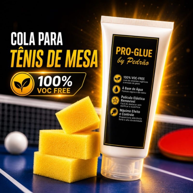 Cola para Tênis de Mesa 60ml Base Água VOC Free 