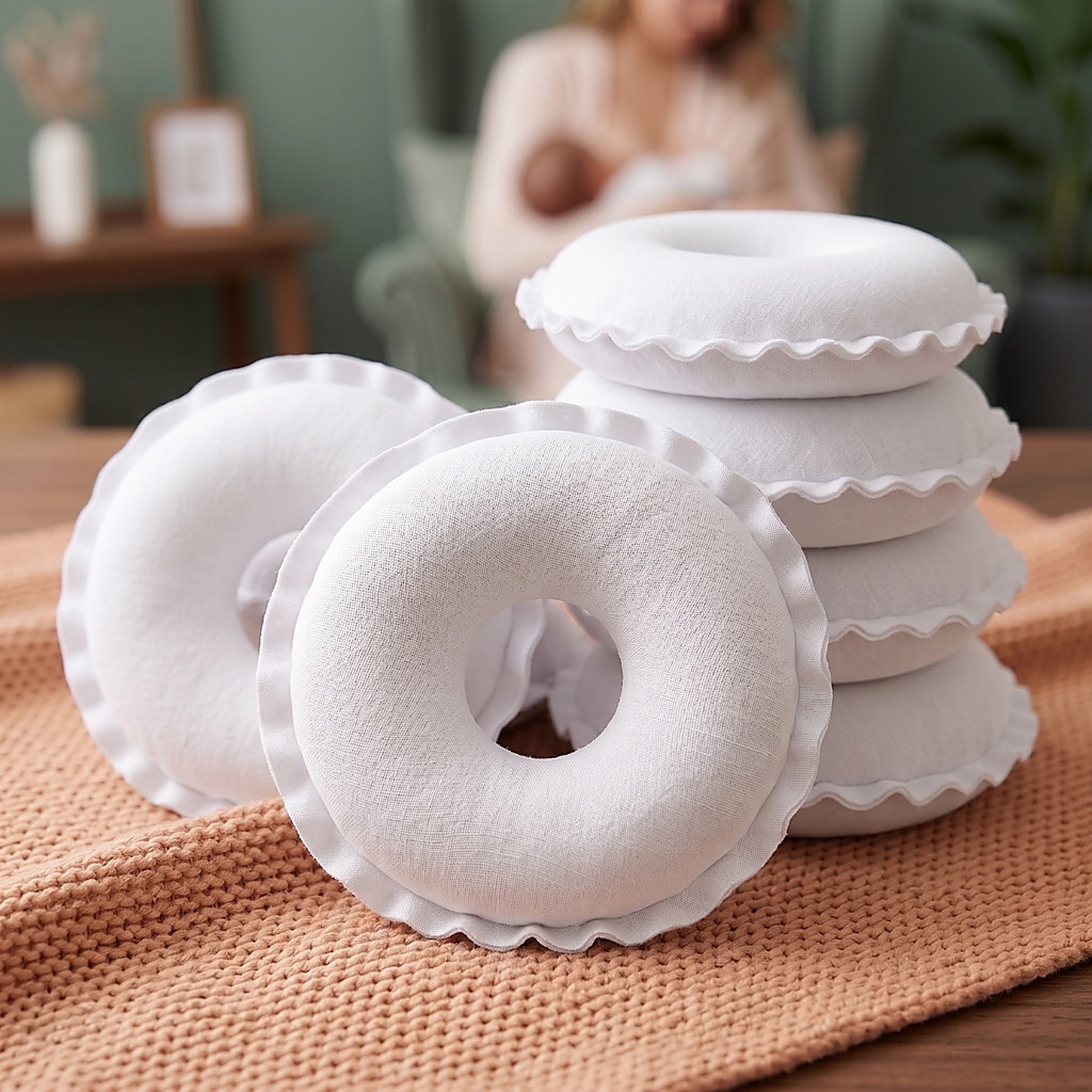 Kit 6 Rosquinhas de Amamentação Protetor de Mami