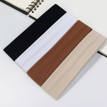 Kit Faixas de Cabelo Penteados e Esportes Preto, B