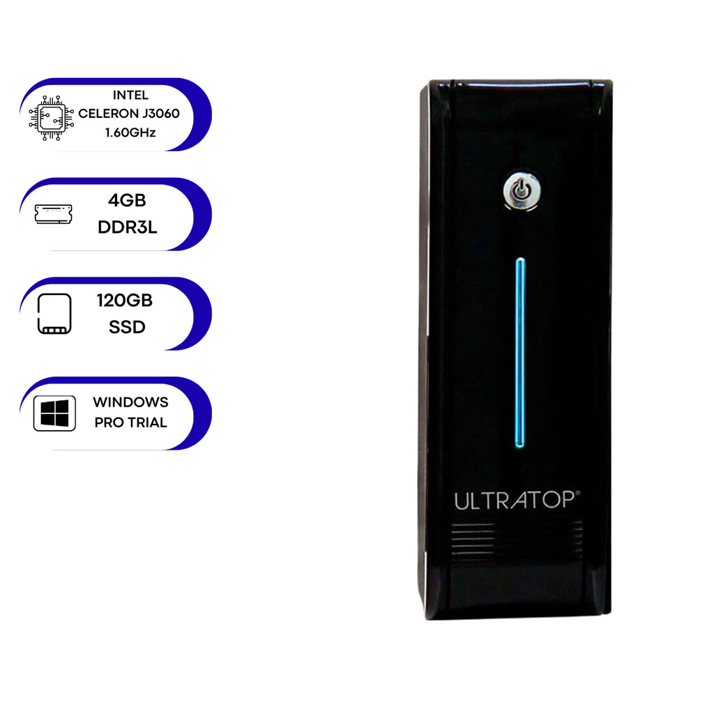 Mini Desktop Ultratop Centurium Celeron J3060 4GB/