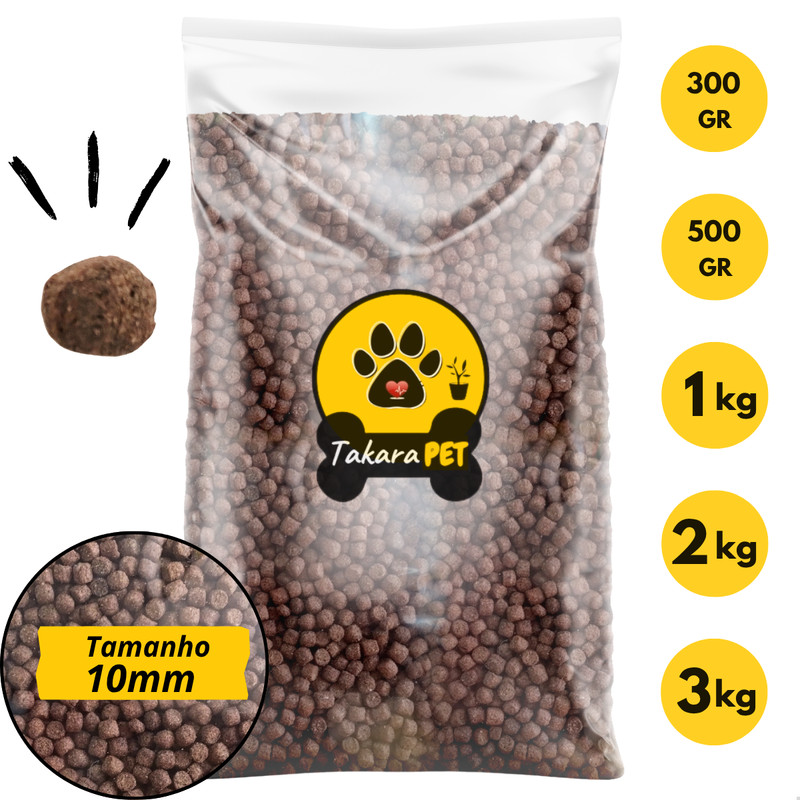 Ração Para Tartaruga Jabuti E Tigre Dágua ̵