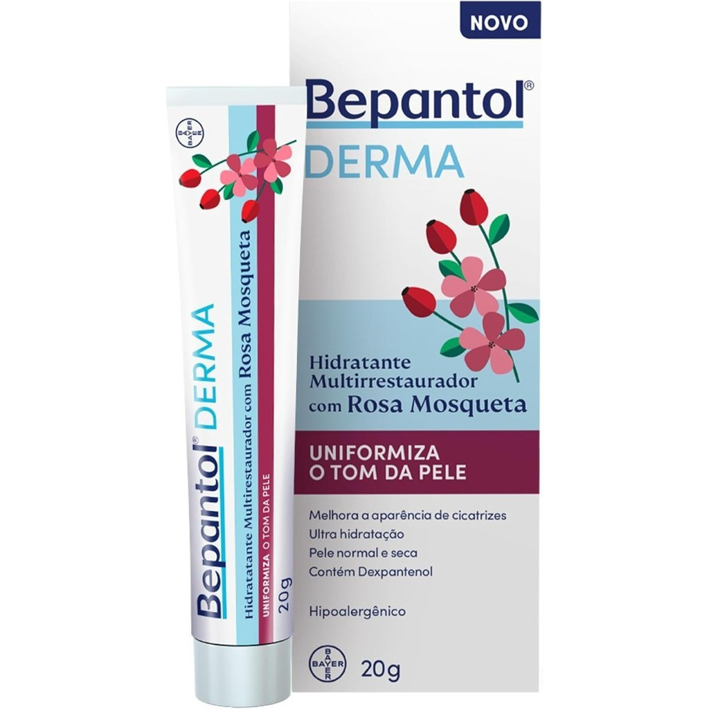 Bepantol Derma Pink Mosqueta , Hidratante Multi-Re