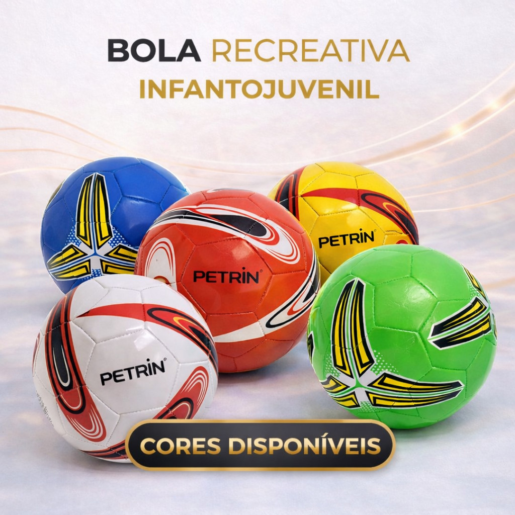 Bola de Futebol + Bomba de Ar Manual Portátil  Ta