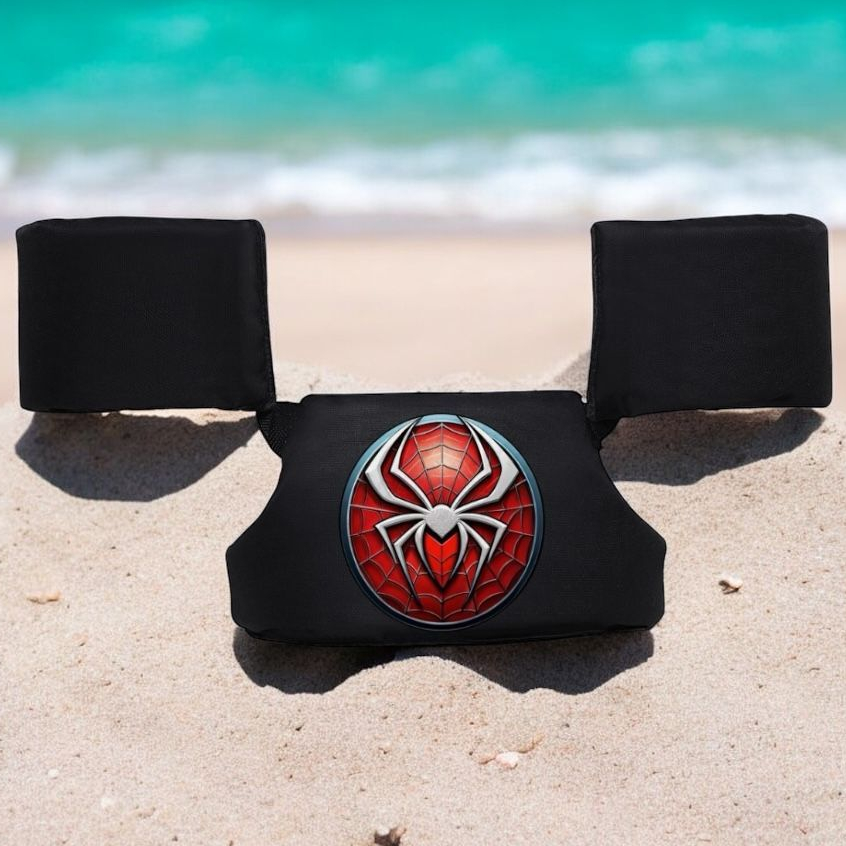 Boia Infantil Colete Salva Vidas Homem Aranha Kids