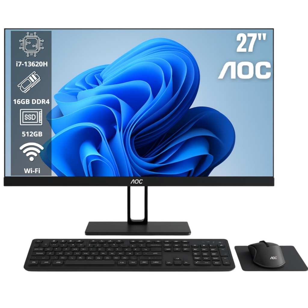 Computador All-in-One AOC D-271713 27 i7-13620H 16