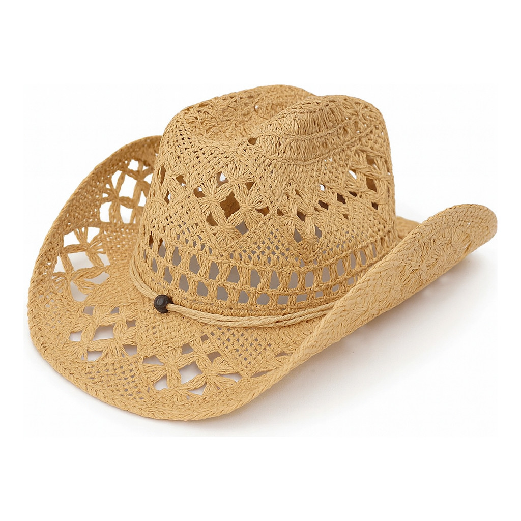 Chapéu Country Estilo Virginia Modelável Praia D