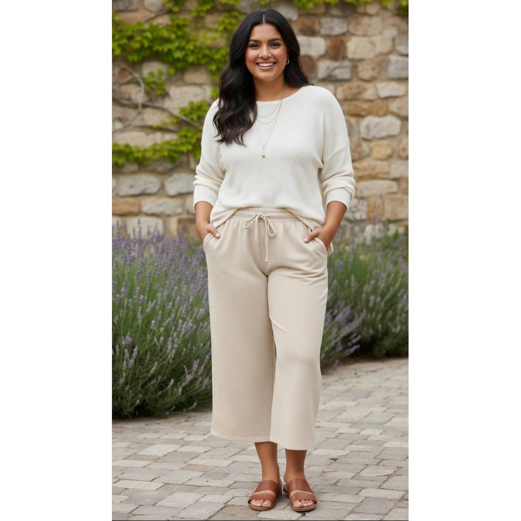 Calça Pantalona Feminina Elegante Moda Plus Size 