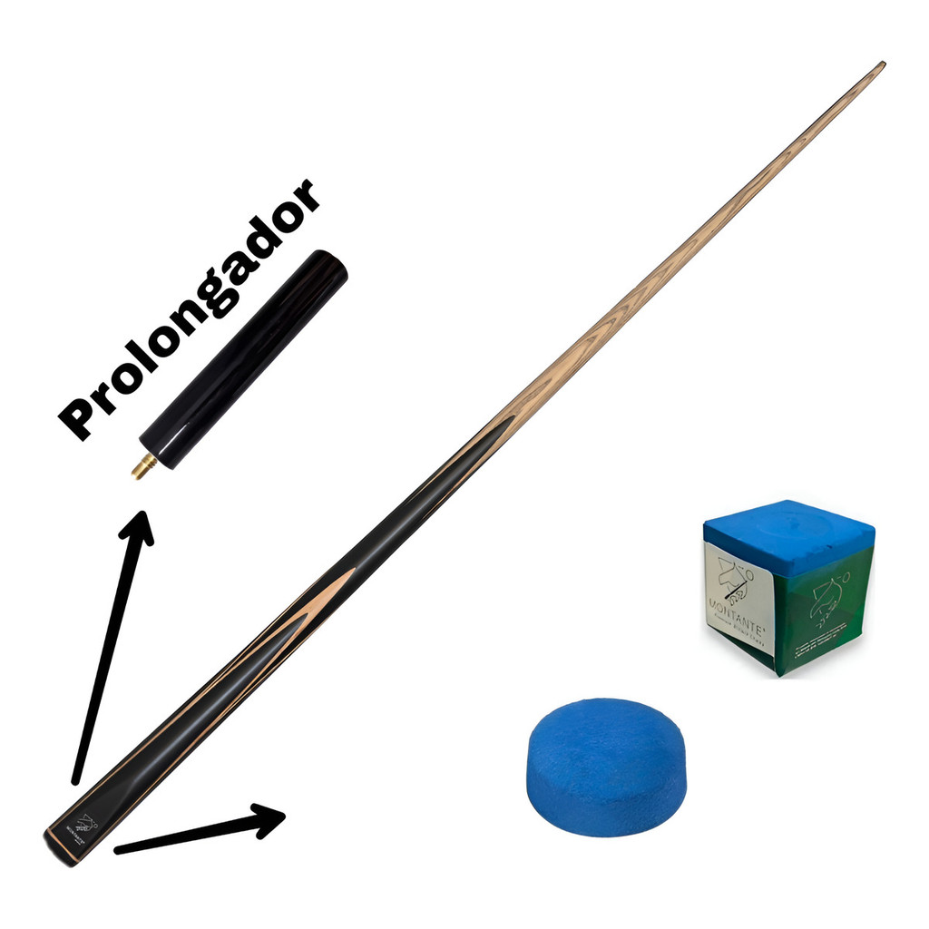 Taco Interiço Sinuca Bilhar Snooker Ash Profissio