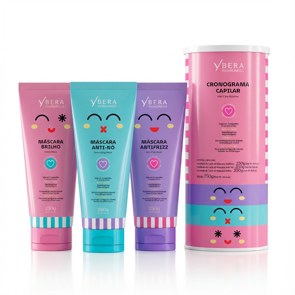 Kit Cronograma Capilar Kids para Menina – Fa