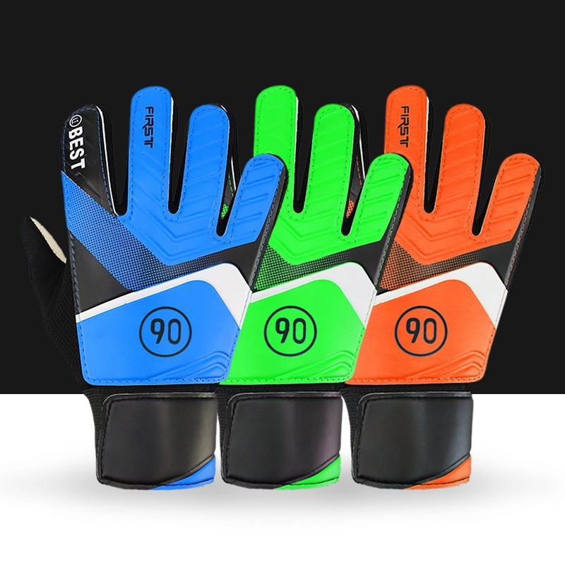 Luvas de Goleiro de Futebol de Látex Anti-Colisã
