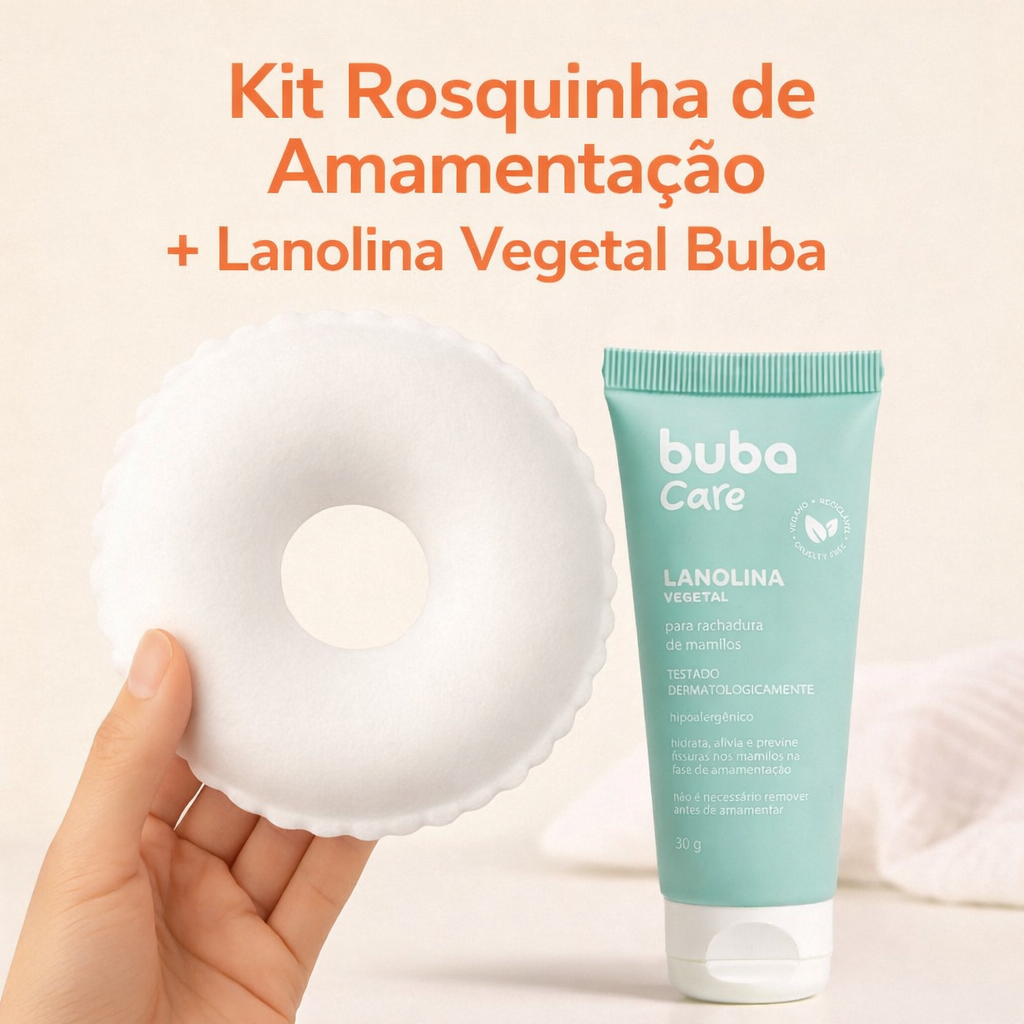 Combo Amamentação Completo: Rosquinha de Amament